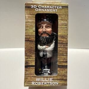 Willie Robertson Duck Commander 3D character ornament NIB